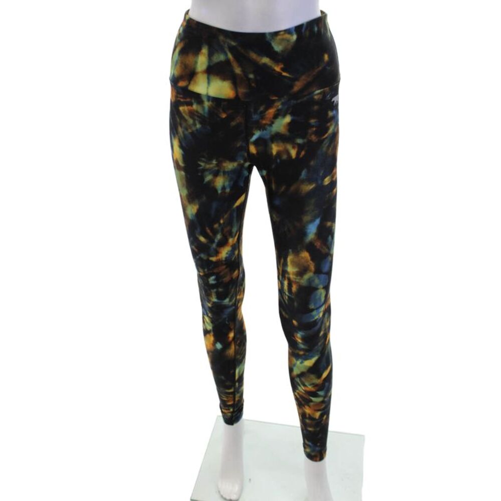 Running Bare Women's Midrise Full Length Workout Legging Multicolor Size S
